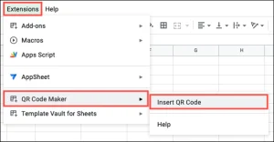 Extensionsqrcodemaker Googlesheetsqrcode - Как Да Си Направя Безплатно Qr Код