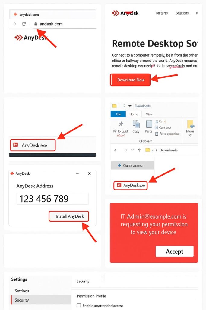 Как да свалим и инсталираме AnyDesk и какво да дадем на IT администратора 9 Kak Da Svalim I Instalirame Anydesk I Kakvo Da Dadem Na It Administratora - Как Да Свалим И Инсталираме Anydesk И Какво Да Дадем На It Администратора